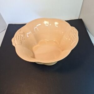 Casafina Madeira Harvest Vanilla Cream Bowl.